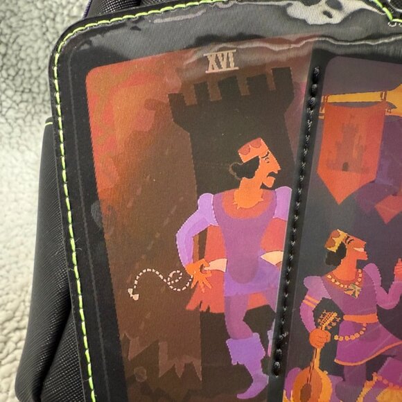 Dr. Facilier Glow and Lenticular Mini-Backpack with dustcover - Picture 3 of 9